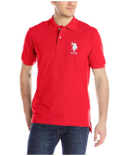 U.S. Polo Assn. Men's Solid Pique Polo Shirt