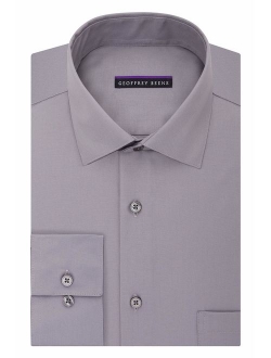 Big and Tall Solid Sateen Dress Shirts