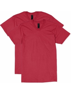 Men's Nano Premium Cotton V-Neck T-Shirt (Pack of 2)