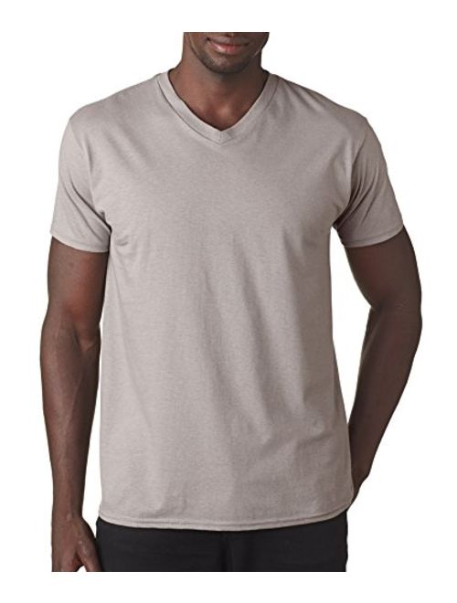 Hanes Men's Nano Premium Cotton V-Neck T-Shirt (Pack of 2)