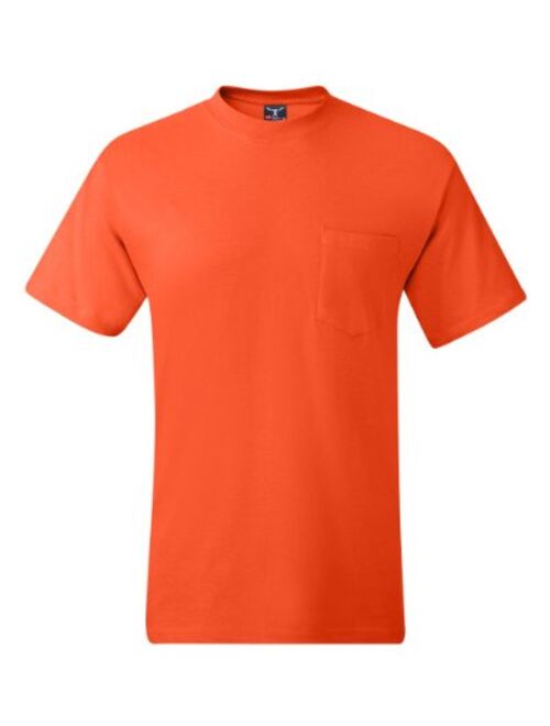 Hanes 5190P Ringspun Cotton Beefy T-Shirt with Pocket