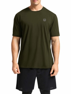 Neleus Men's Dry Fit Athletic Performance Shirt