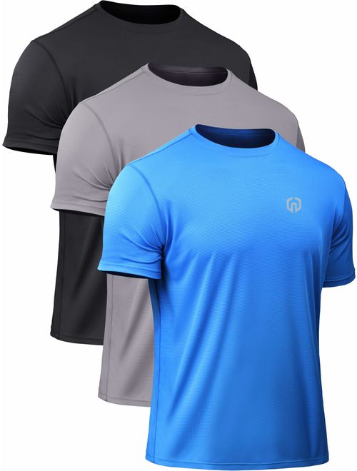 Neleus Men's Dry Fit Athletic Performance Shirt