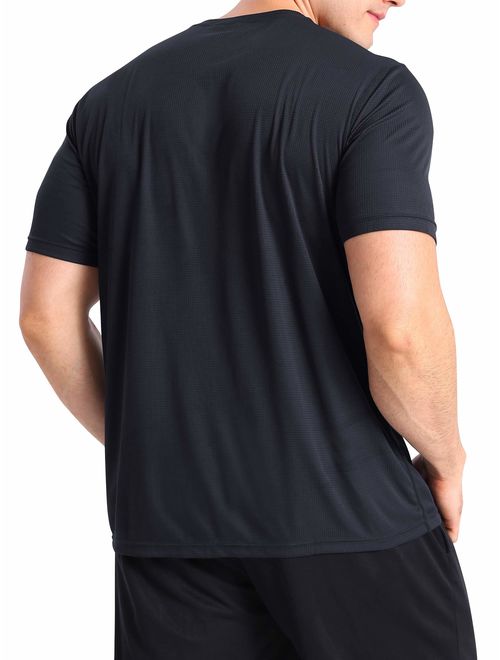 Neleus Men's Dry Fit Athletic Performance Shirt