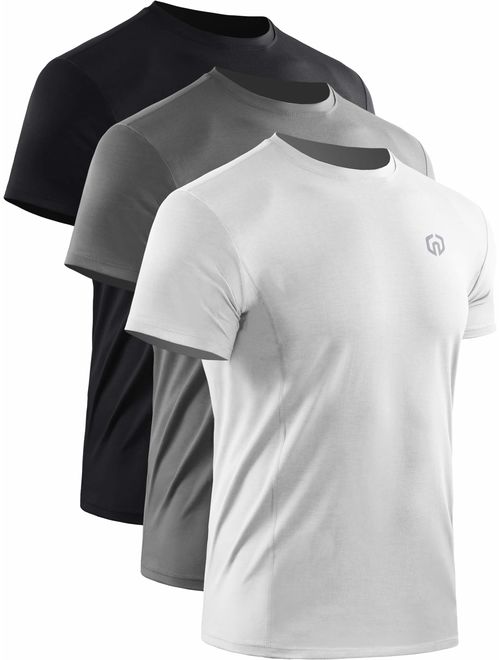 Neleus Men's Dry Fit Athletic Performance Shirt