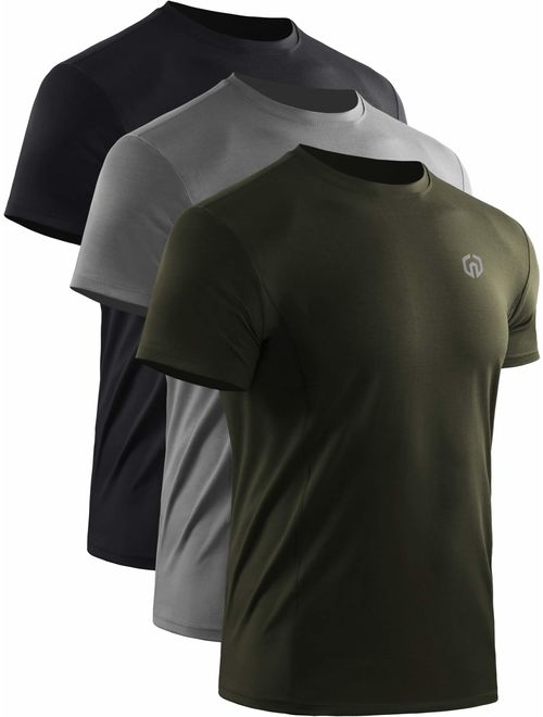 Neleus Men's Dry Fit Athletic Performance Shirt