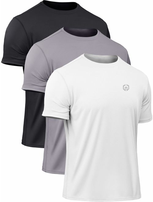 Neleus Men's Dry Fit Athletic Performance Shirt