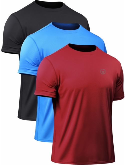 Neleus Men's Dry Fit Athletic Performance Shirt