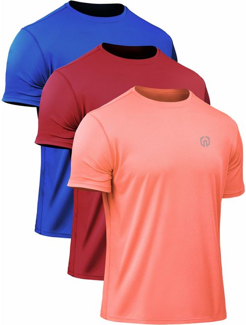 Neleus Men's Dry Fit Athletic Performance Shirt