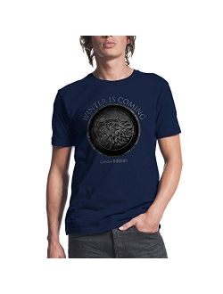 HBO'S Game of Thrones Men's Cotton Printed Short Sleeve Crew Neck T-Shirt