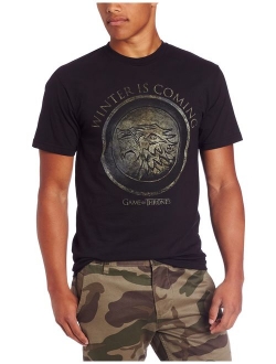 HBO'S Game of Thrones Men's Cotton Printed Short Sleeve Crew Neck T-Shirt