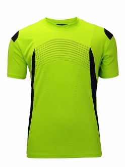 ZITY Men's Quick Dry T-Shirt Athletic Moisture-Wicking Dry Fit Running Shirts