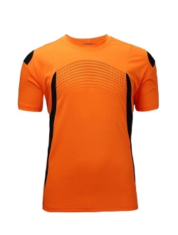 ZITY Men's Quick Dry T-Shirt Athletic Moisture-Wicking Dry Fit Running Shirts