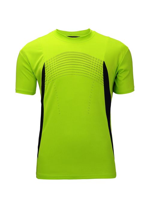 ZITY Men's Quick Dry T-Shirt Athletic Moisture-Wicking Dry Fit Running Shirts