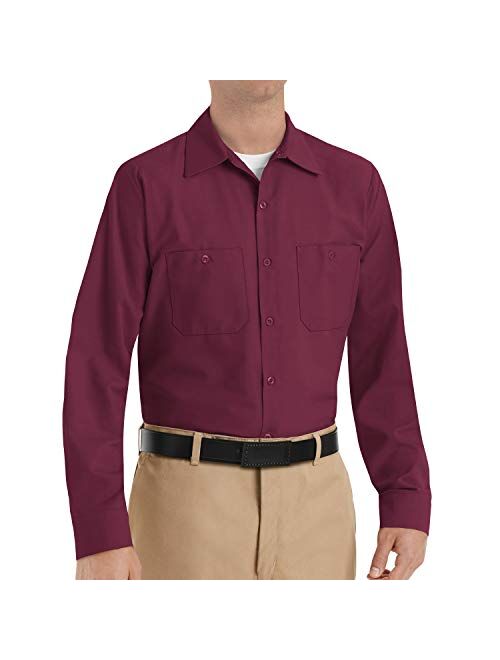 Red Kap Men's Industrial Long Sleeve Work Shirt