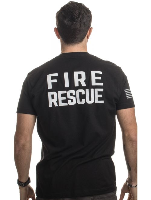 Fire & Rescue Maltese Cross | Firefighter Fire Courage Honor Men Women T-Shirt