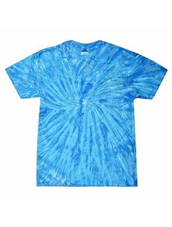 Colortone Tie Dye Twist Neon T-Shirt Kids & Adult up to 5XL