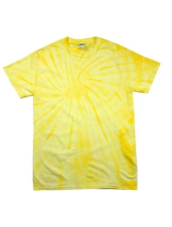 Colortone Tie Dye Twist Neon T-Shirt Kids & Adult up to 5XL