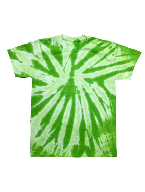 Colortone Tie Dye Twist Neon T-Shirt Kids & Adult up to 5XL