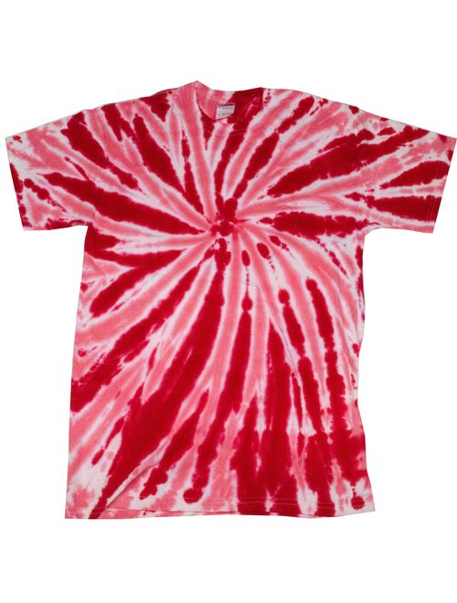 Colortone Tie Dye Twist Neon T-Shirt Kids & Adult up to 5XL