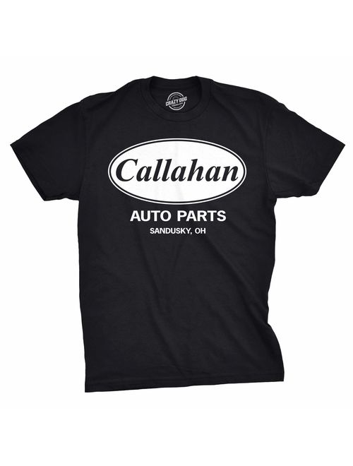 Mens Callahan Auto T Shirt Funny Shirts Cool Humor Graphic Saying Sarcasm Tee