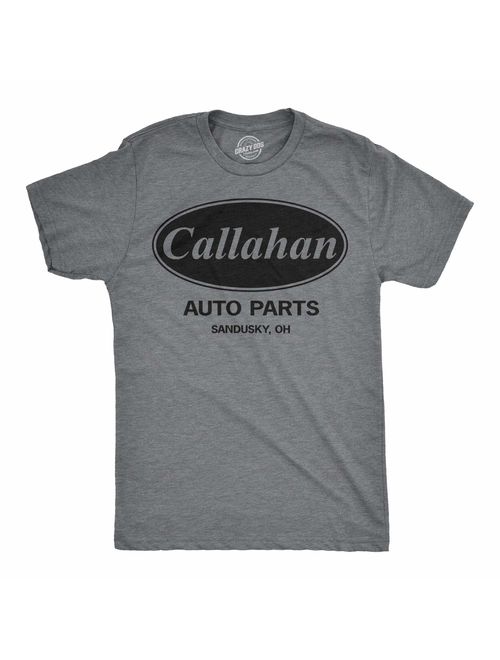 Mens Callahan Auto T Shirt Funny Shirts Cool Humor Graphic Saying Sarcasm Tee