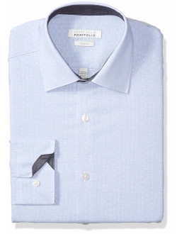 Men's Slim Fit Wrinkle Free Dress Shirt