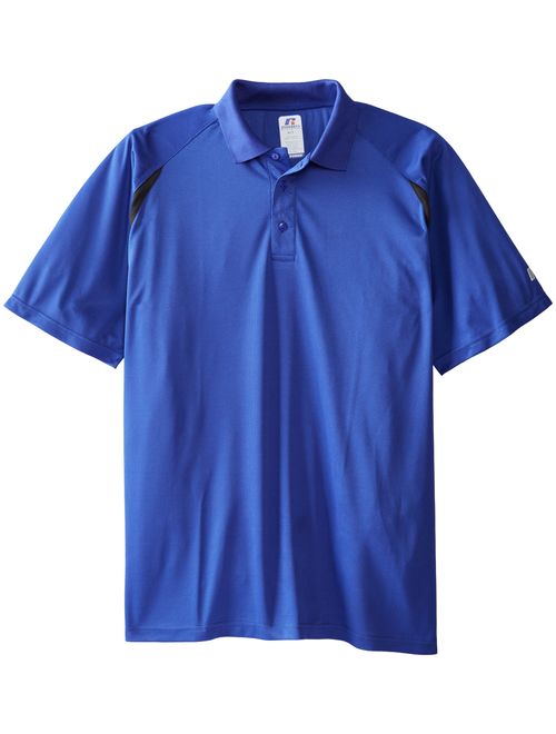 Russell Athletic Men's Big and Tall Dri Power Short-Sleeve Polo Shirt