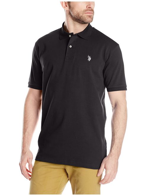 U.S. Polo Assn. Men's Solid Interlock Polo Shirt (Color Group 1 of 2)