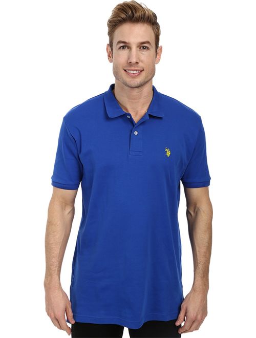 U.S. Polo Assn. Men's Solid Interlock Polo Shirt (Color Group 1 of 2)