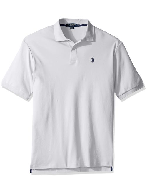 U.S. Polo Assn. Men's Solid Interlock Polo Shirt (Color Group 1 of 2)