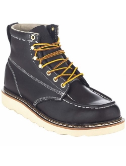 EVER BOOTS "Weldor Men's Moc Toe Construction Work Boots Wedge Soft Toe Light Weight