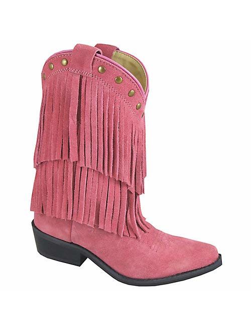 Smoky Mountain Women's Wisteria Fringe Short Boot Pointed Toe - 6566