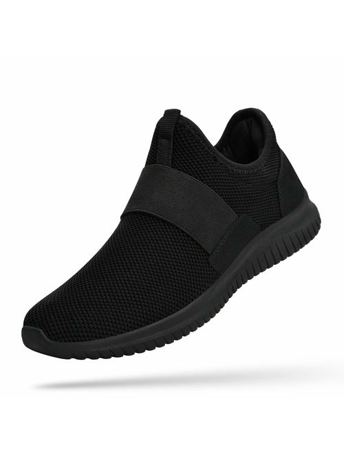 Troadlop Mens Sneakers Slip on Balenciaga Look Tennis Shoes Knitted Breathable Running Walking Athletic Shoes