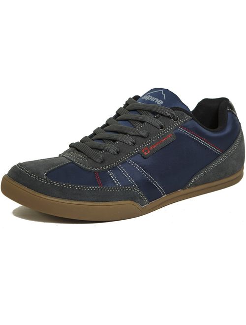 Alpine Swiss Marco Mens Retro Tennis Shoes Suede Trim Fashion Sneakers