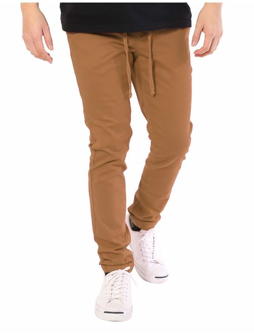 JD Apparel Men's Harem Twill Joggers Pants