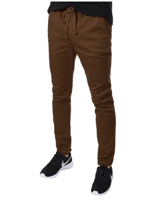 JD Apparel Men's Harem Twill Joggers Pants