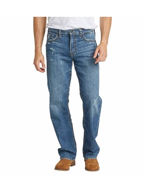 Silver Jeans Co. Men's Gordie Loose Fit Straight Leg Jeans