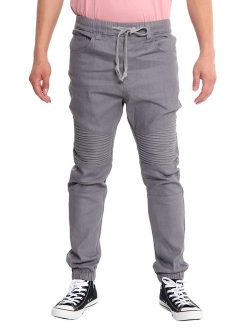 Victorious Men's Biker Twill Joggers Pants