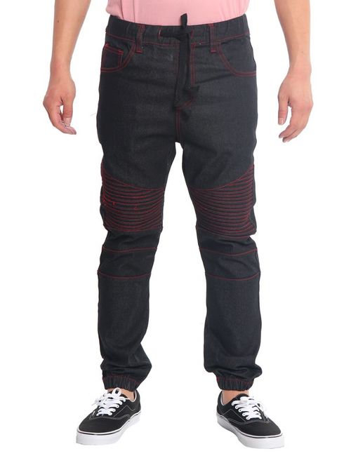 Victorious Men's Biker Twill Joggers Pants