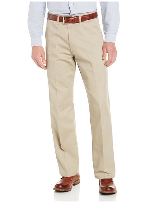 Dickies Men's Relaxed Fit Cotton Flat Front Pant