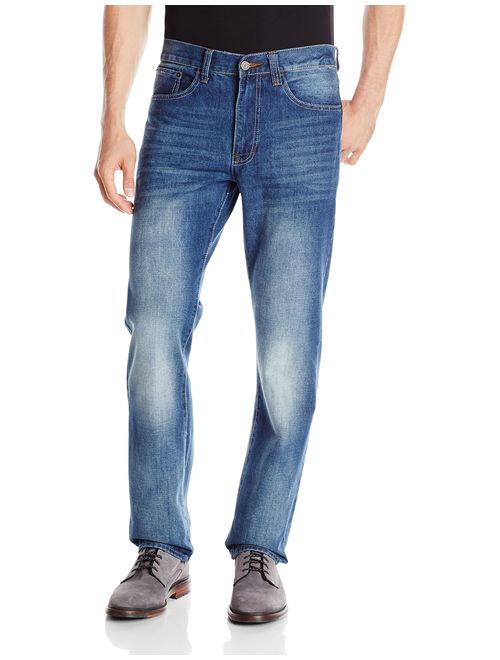 IZOD Men's Classic Denim Jeans (Regular, Straight, and Relaxed Fit)