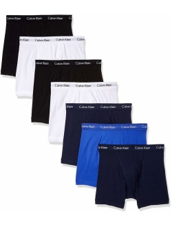 Underwear Men's Cotton Stretch 7 Pack Boxer Briefs