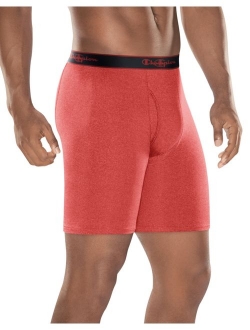 Men's 3-Pack Active Performance Long Leg Boxer Briefs