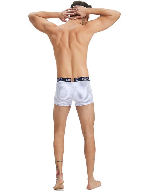 JINSHI Men's Comfort Soft Bamboo Boxer Briefs