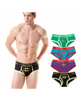 PINKHERO Men's Marvel Print Boxer Briefs Underwear