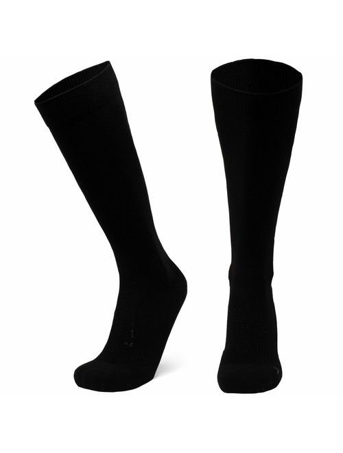 Graduated Compression Socks, for Women & Men, Running, Sports & Athletic, Boost Circulation & Recovery, 1 Pair