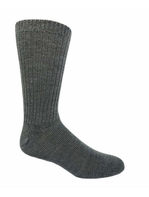 96% Merino Wool Non-binding Casual Socks (3 Pairs)