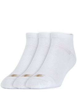 PowerSox Men's 3-Pack Cushion Low Cut Socks with Coolmax