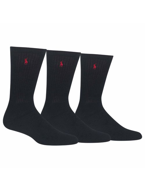 Polo Ralph Lauren Men's 3-Pack Sport Crew Socks